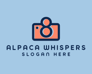 Pastel Photography Camera logo design