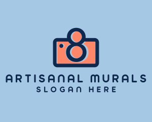 Pastel Photography Camera logo design