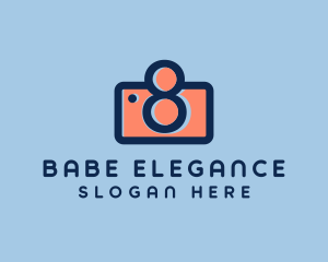 Pastel Photography Camera logo design