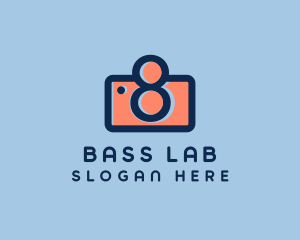 Pastel Photography Camera logo design