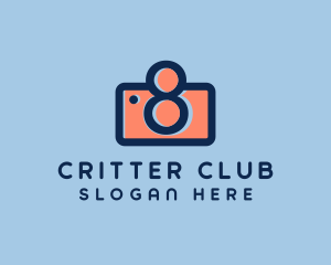 Pastel Photography Camera logo design