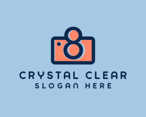 Pastel Photography Camera logo design