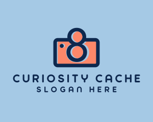 Pastel Photography Camera logo design