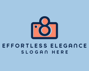 Pastel Photography Camera logo design