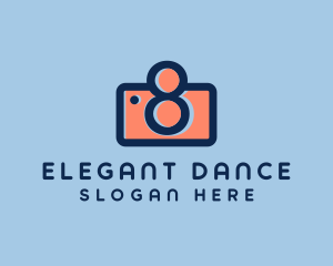 Pastel Photography Camera logo design