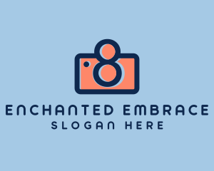 Pastel Photography Camera logo design