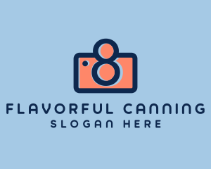 Pastel Photography Camera logo design