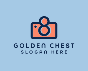 Pastel Photography Camera logo design