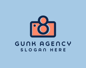 Pastel Photography Camera logo design