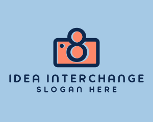 Pastel Photography Camera logo design