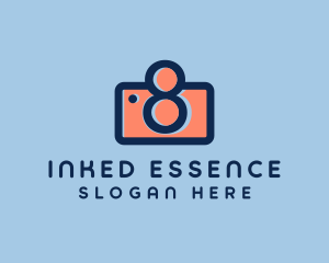 Pastel Photography Camera logo design