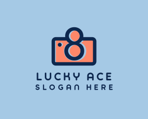 Pastel Photography Camera logo design