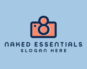 Pastel Photography Camera logo design