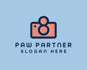 Pastel Photography Camera logo design