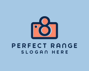 Pastel Photography Camera logo design