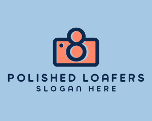 Pastel Photography Camera logo design