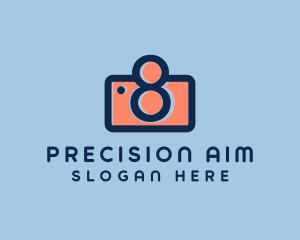 Pastel Photography Camera logo design