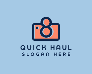 Pastel Photography Camera logo design