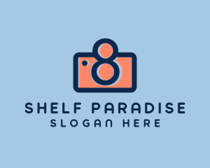 Pastel Photography Camera logo design