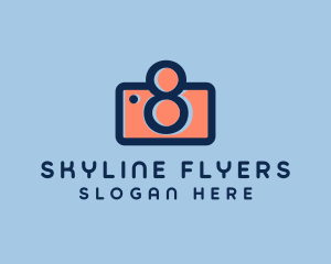 Pastel Photography Camera logo design