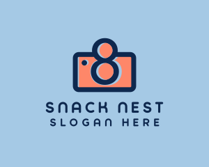 Pastel Photography Camera logo design