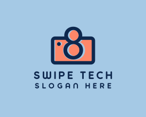 Pastel Photography Camera logo design