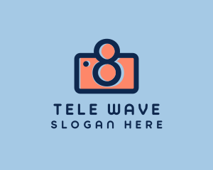 Pastel Photography Camera logo design