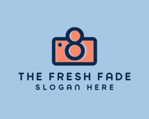 Pastel Photography Camera logo design