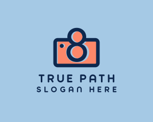 Pastel Photography Camera logo design