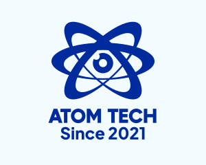 Science Atom Eye logo