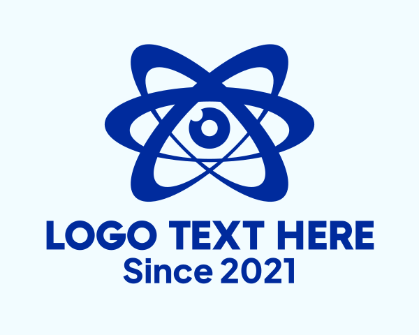 Atom logo example 4