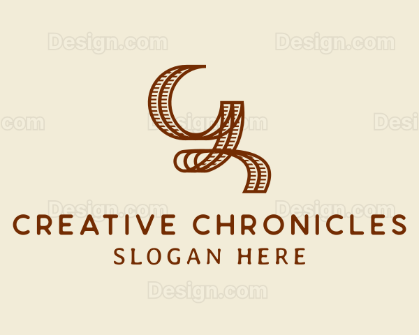 Ornate Fashion Ribbon Logo