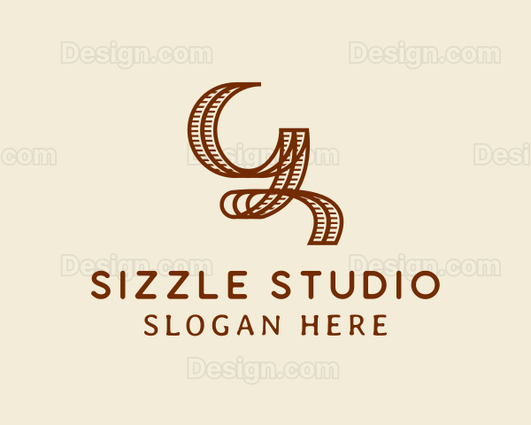 Ornate Fashion Ribbon Logo