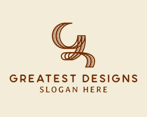 Ornate Fashion Ribbon logo design