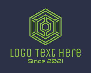 Tech Hexagon Maze  logo