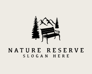 Nature Park Bench logo design