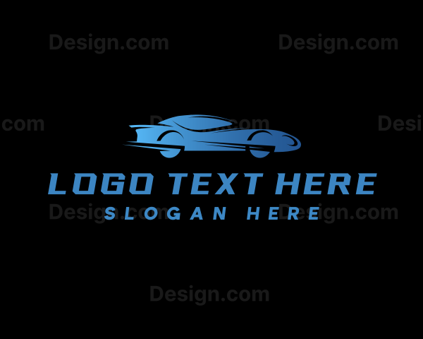 Automobile Car Racing Logo