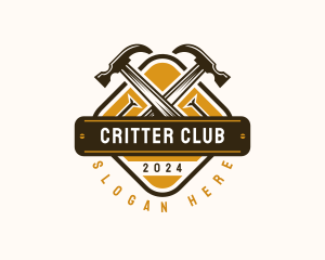 Hammer Builder Utility logo design