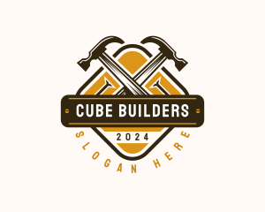 Hammer Builder Utility logo design