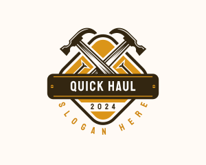 Hammer Builder Utility logo design