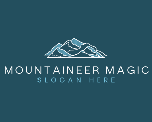 Mountain Trekking Valley logo design