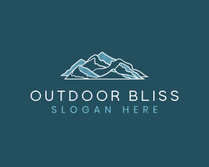 Mountain Trekking Valley logo design