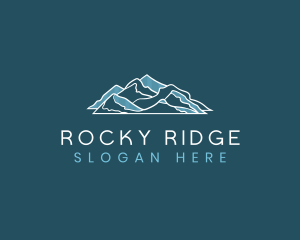 Mountain Trekking Valley logo design