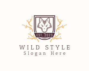 Wild Wolf Hunting  logo design