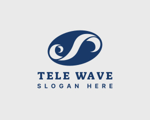 Creative Agency Wave logo design