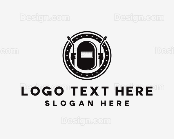 Industrial Welding Mask Logo