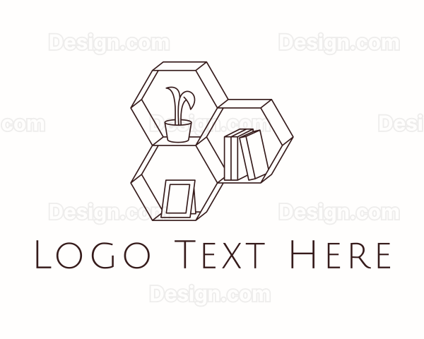 Interior Decor Shelf Logo