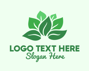 Bouquet Green Leaves logo