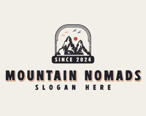 Nature Park Mountain logo design