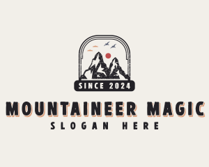 Nature Park Mountain logo design